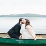 Disparos después de la boda en canoa en Slippery Rock, Pensilvania